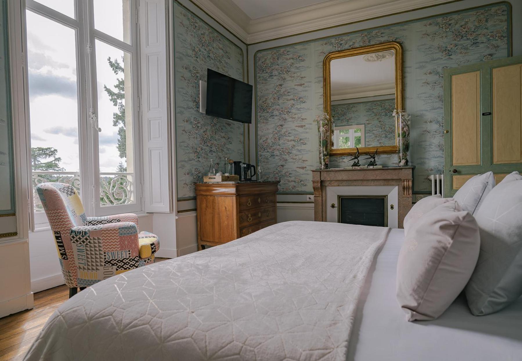 סומור Chateau Des Orchidees En Val De Loire מראה חיצוני תמונה